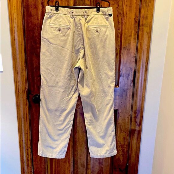 Dockers Men’s Corduroy Pants Size 36X32 Cream Tan Casual Work  Wear Slacks - Picture 3 of 8